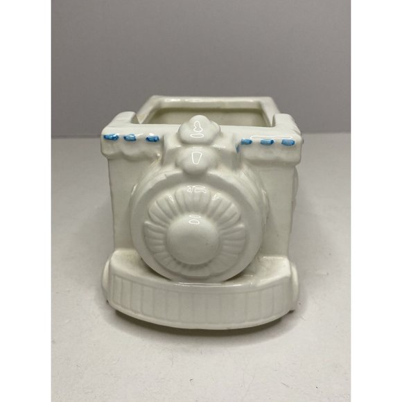 Vintage Train Baby Planter Nursery Baby Shower Succulent Bunny Plant - Picture 12 of 13